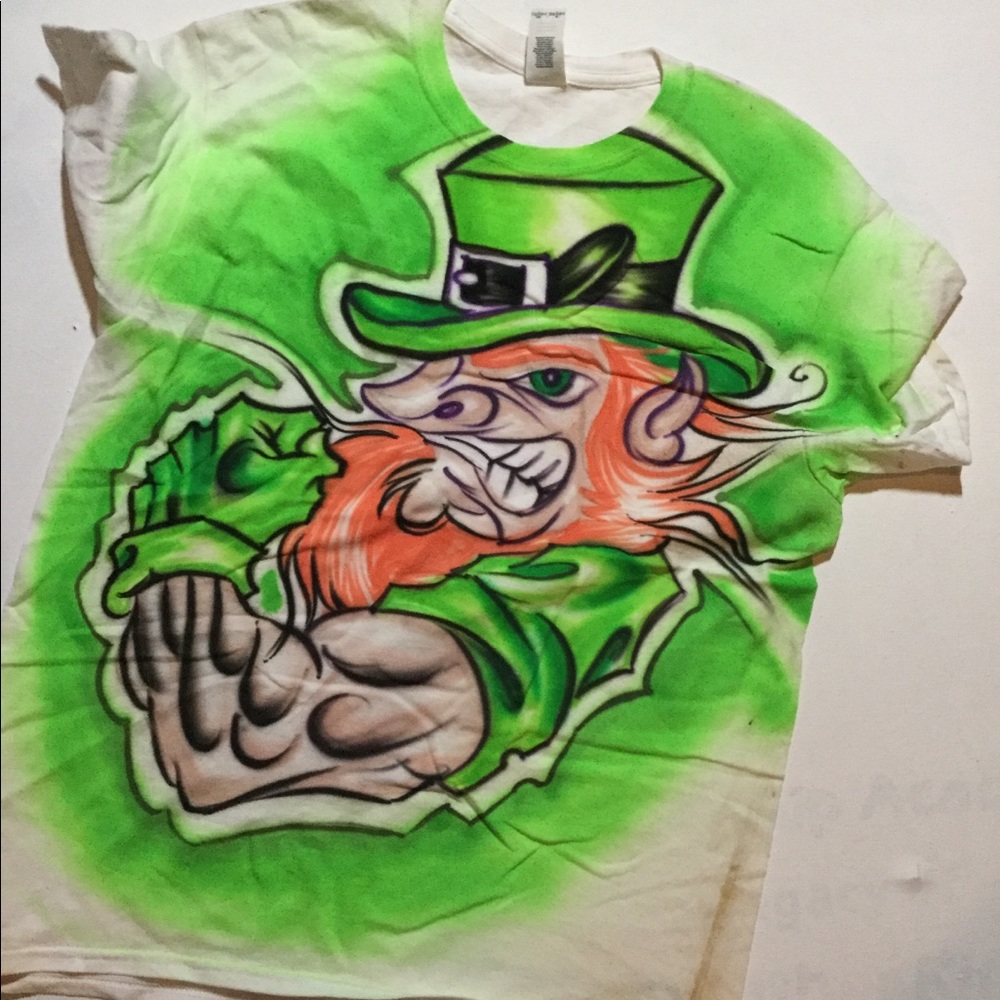 Custom airbrush shirts.